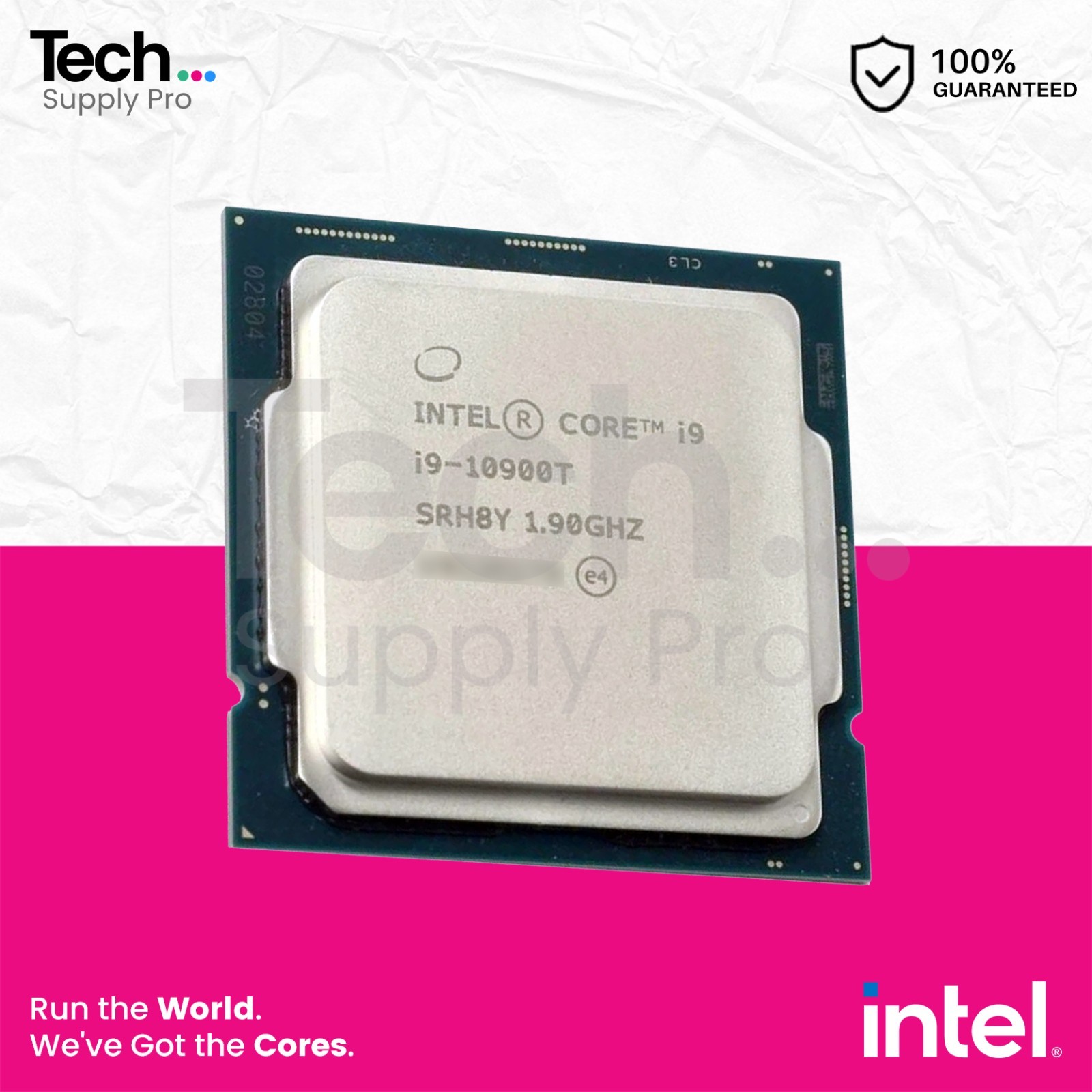 SRH8Y Intel Core i9-10900T 10-Core 1.90GHz 20MB 35W 8GT/s FCLGA1200 Processor