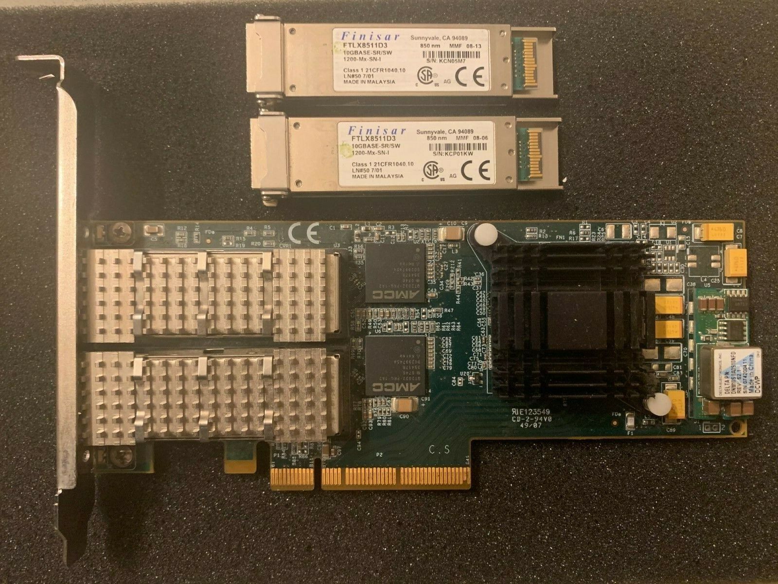 Silicom PE10G2I-SR Dual Port 10GBe PCI-E Ethernet PCI-E
