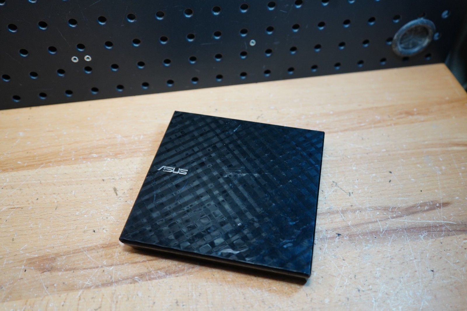 (K) ASUS SDRW-08D2S-U External Slim USB DVD-RW Drive Writer Black No Cord