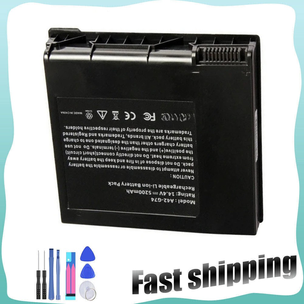 8 cells A42-G74 Battery for Asus G74 G74J G74JH G74S G74SW G74SX G74-4S2P A42G74