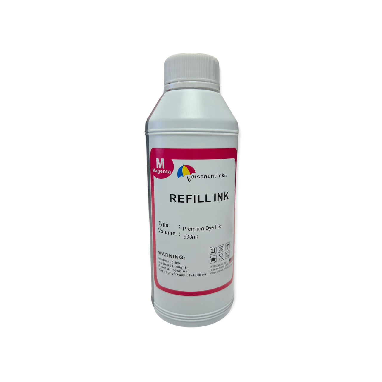 500ML Magenta Large Compatible INK Refill Epson 1400 1410 1390 Artisan 1430