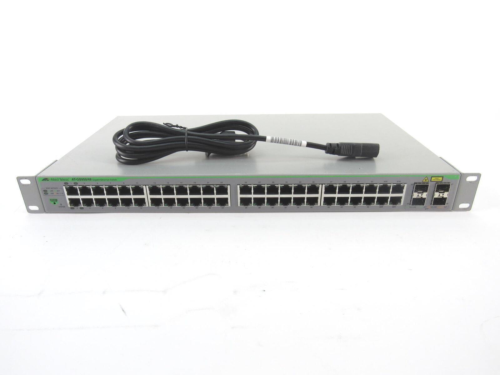Allied Telesis AT-GS950-48 48- Port Gigabit Ethernet Switch 10/100/1000T