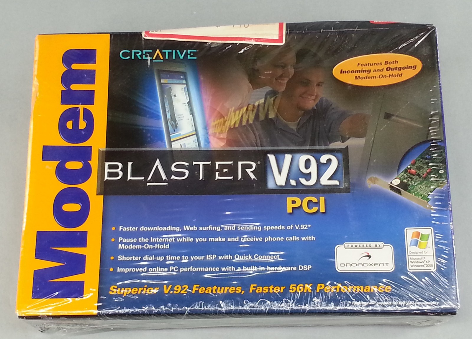 NEW Creative Modem Blaster V.92 PCI Internal Dial-Up Modem Card New Old Stock