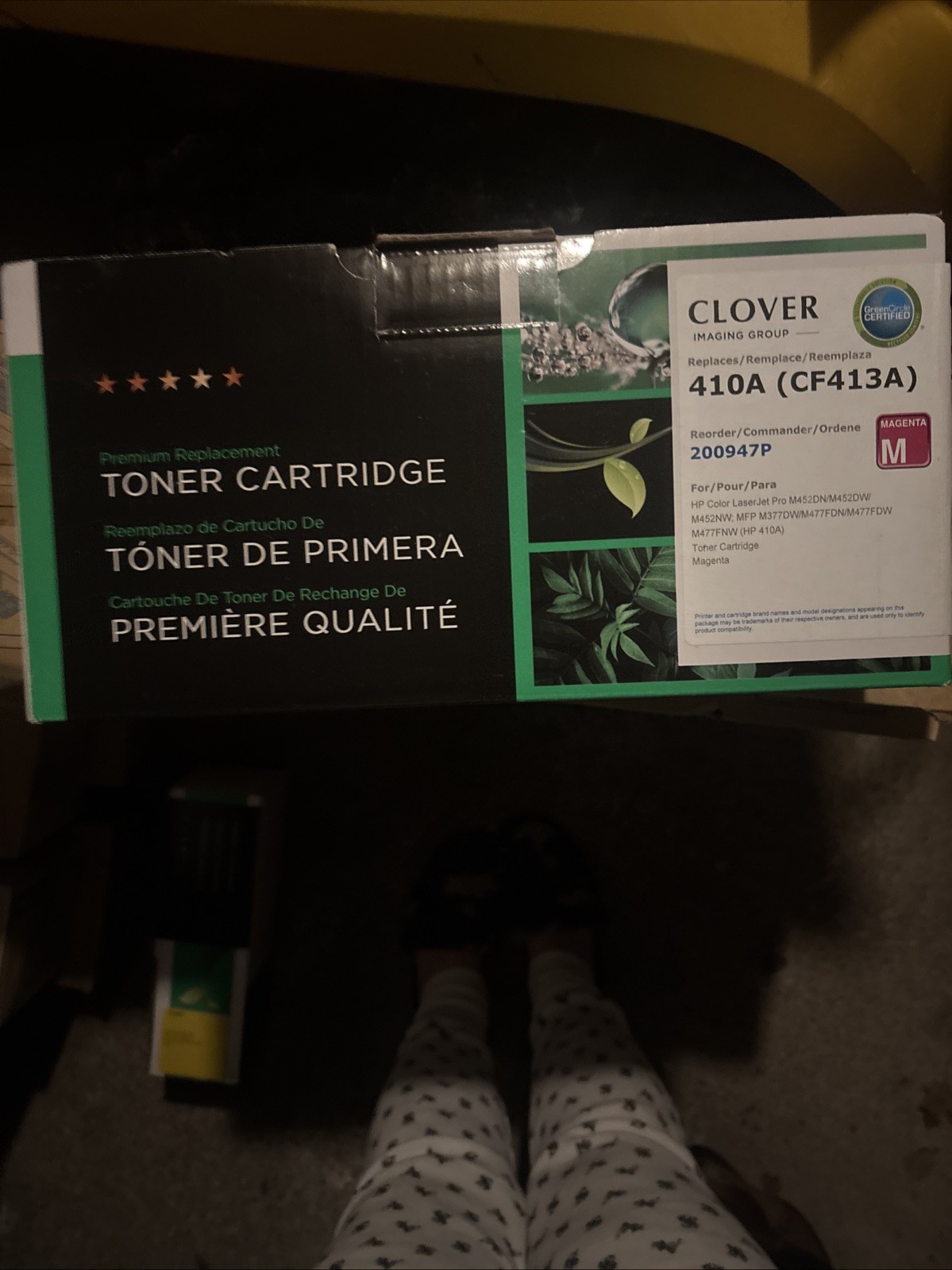 Clover Imaging Magenta Toner Cartridge for HP 410A (CF413A) - 1 pack