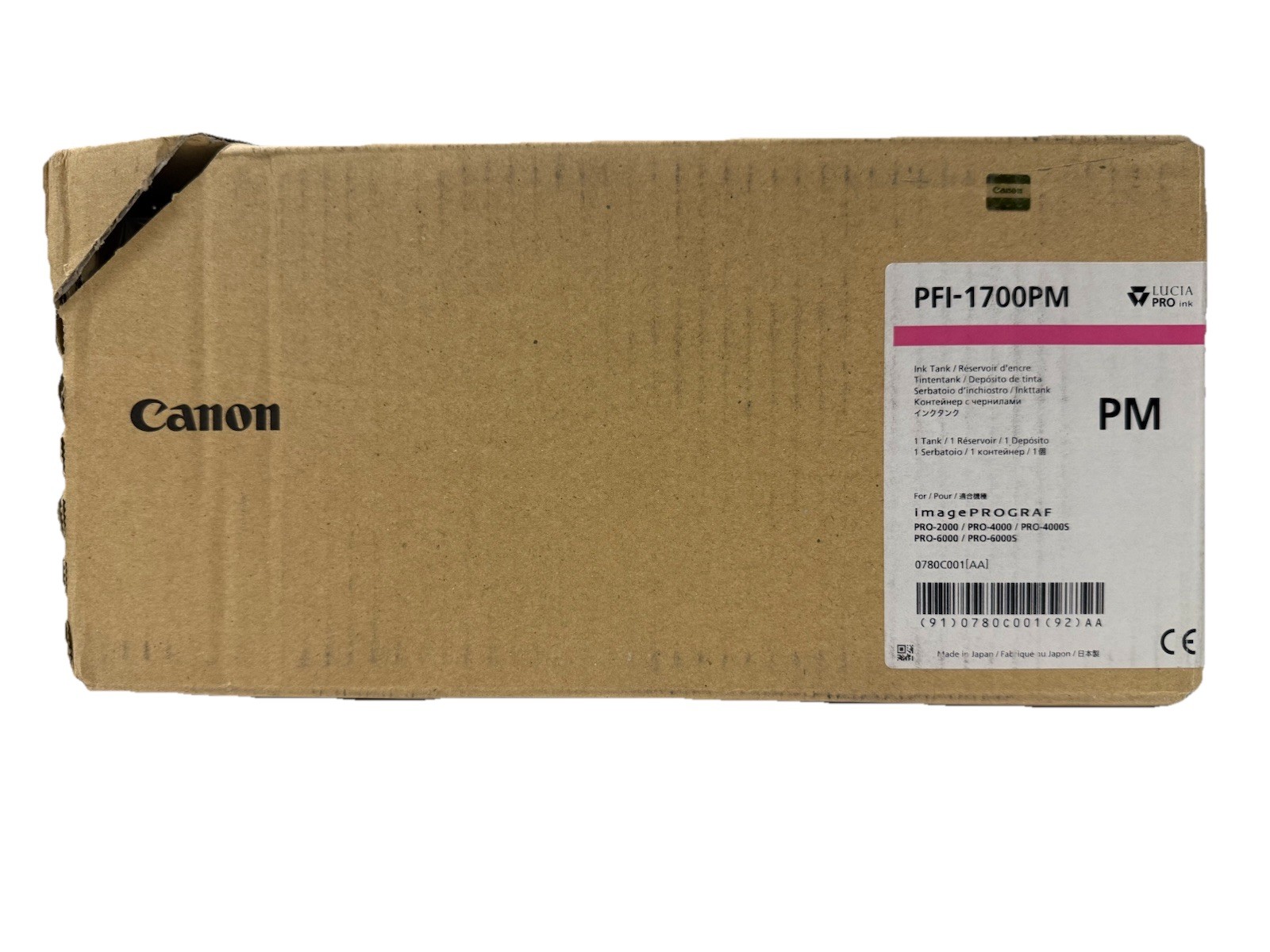 Canon PFI-1700PM Magenta 700ml Pigment Ink Tank  imagePROGRAF PRO EXP 2020