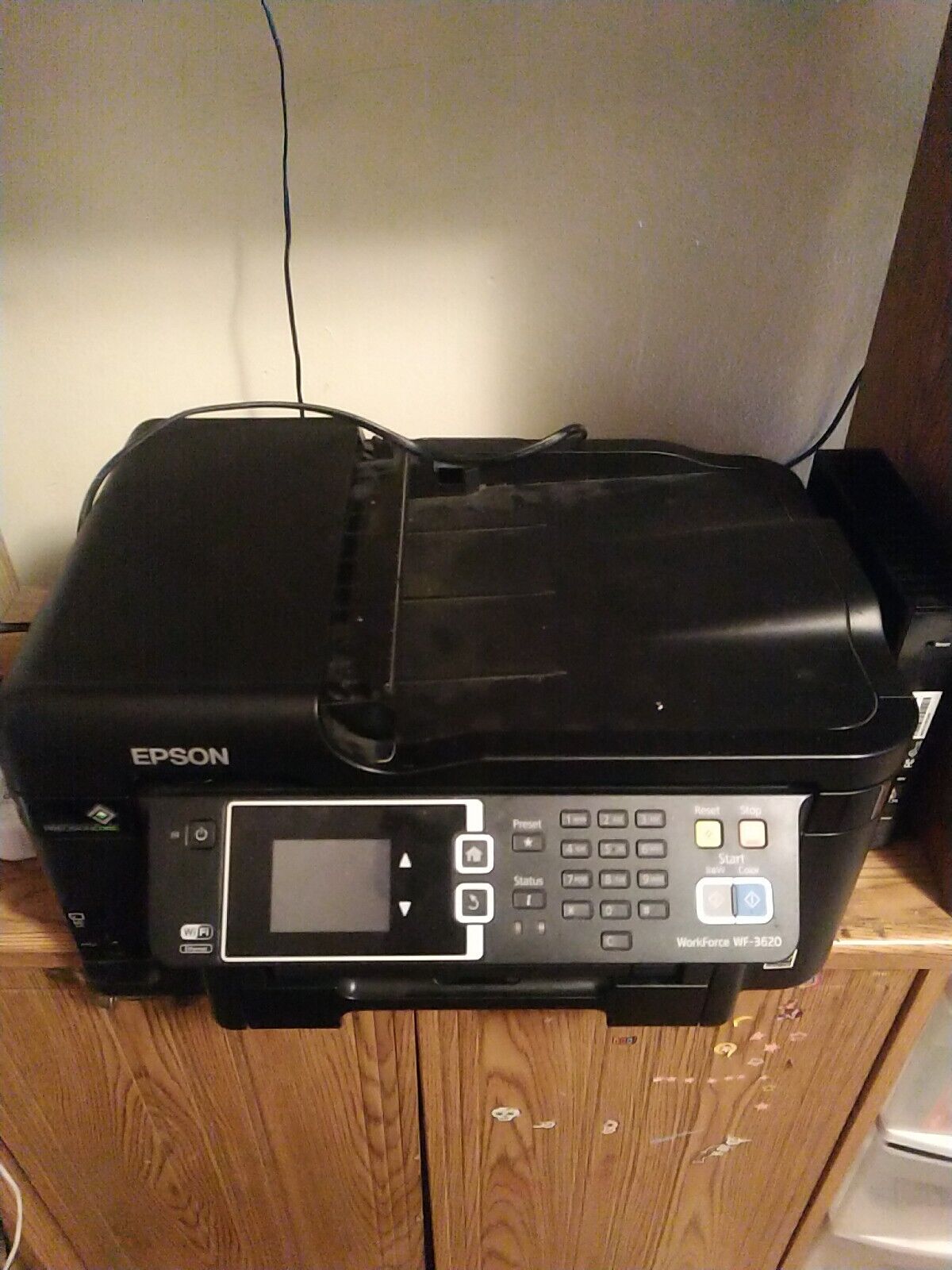 Epson Workforce WF-3620 Wireless All in One Inkjet Printer