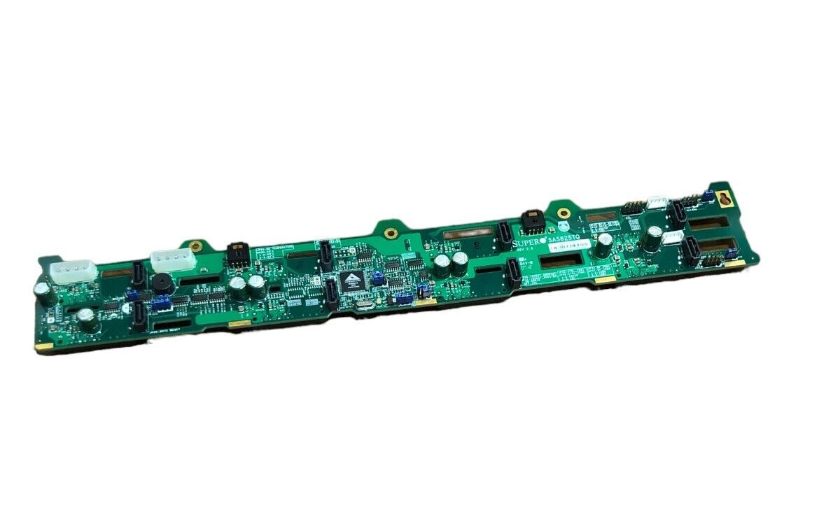 Supermicro SAS825TQ Rev 2.0 8x Ports SAS/SATA 3.5" HDD Backplane Server Board