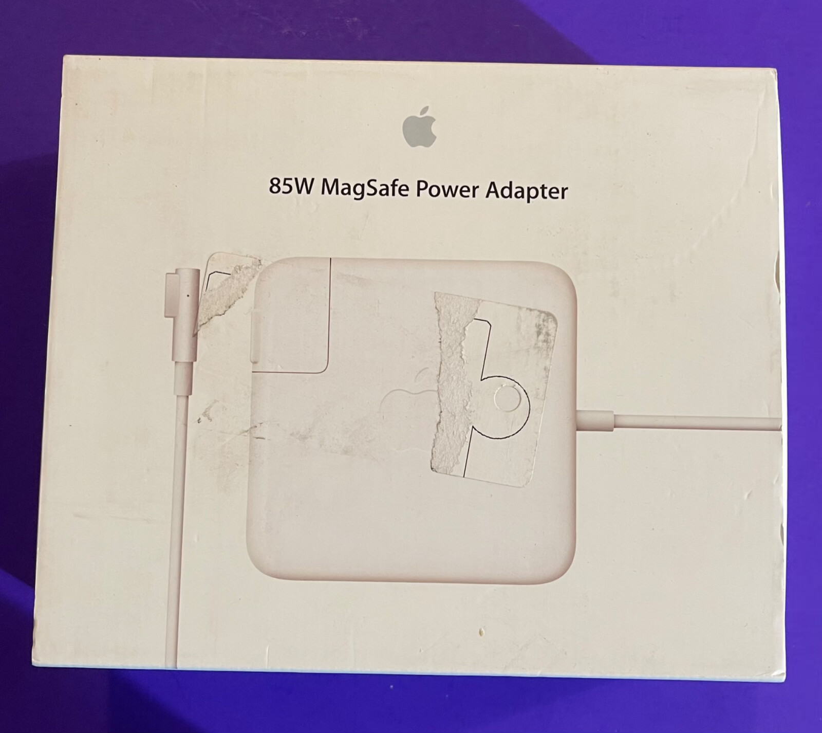 New Open Box Apple MC556LLB 85W AC Power Adapter - White