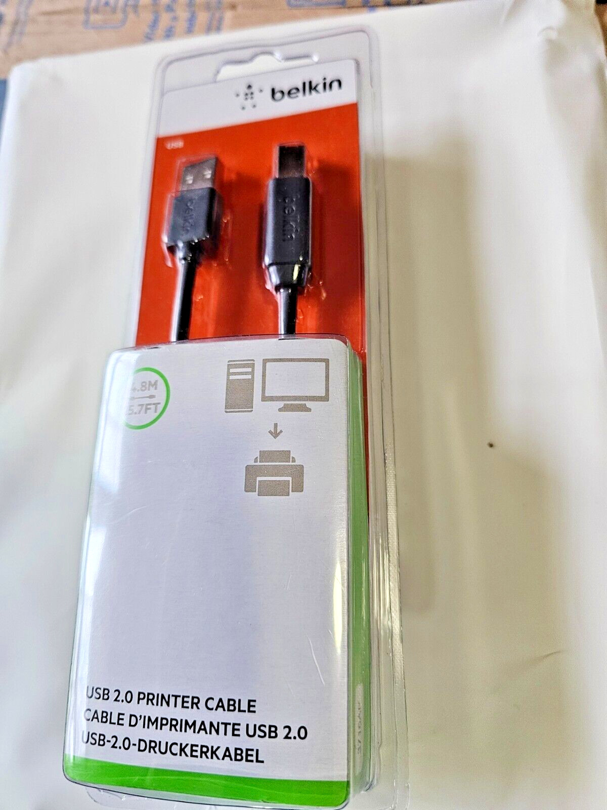 New Belkin 6ft Extension Cable