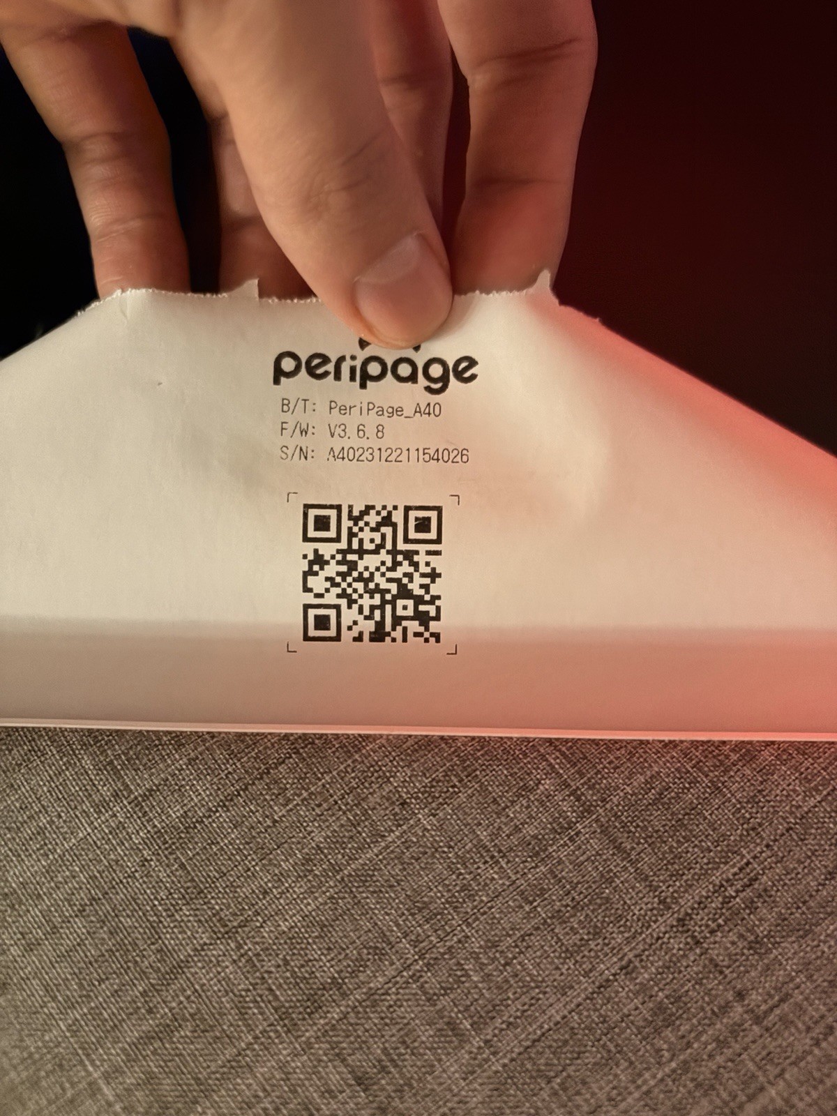PeriPage Mini A4