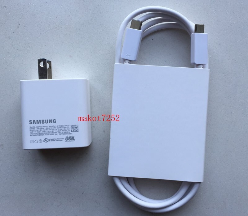 New Original Samsung Galaxy Book Pro NP950XDB EP-TA865 Charger&GH39-02097A Cable