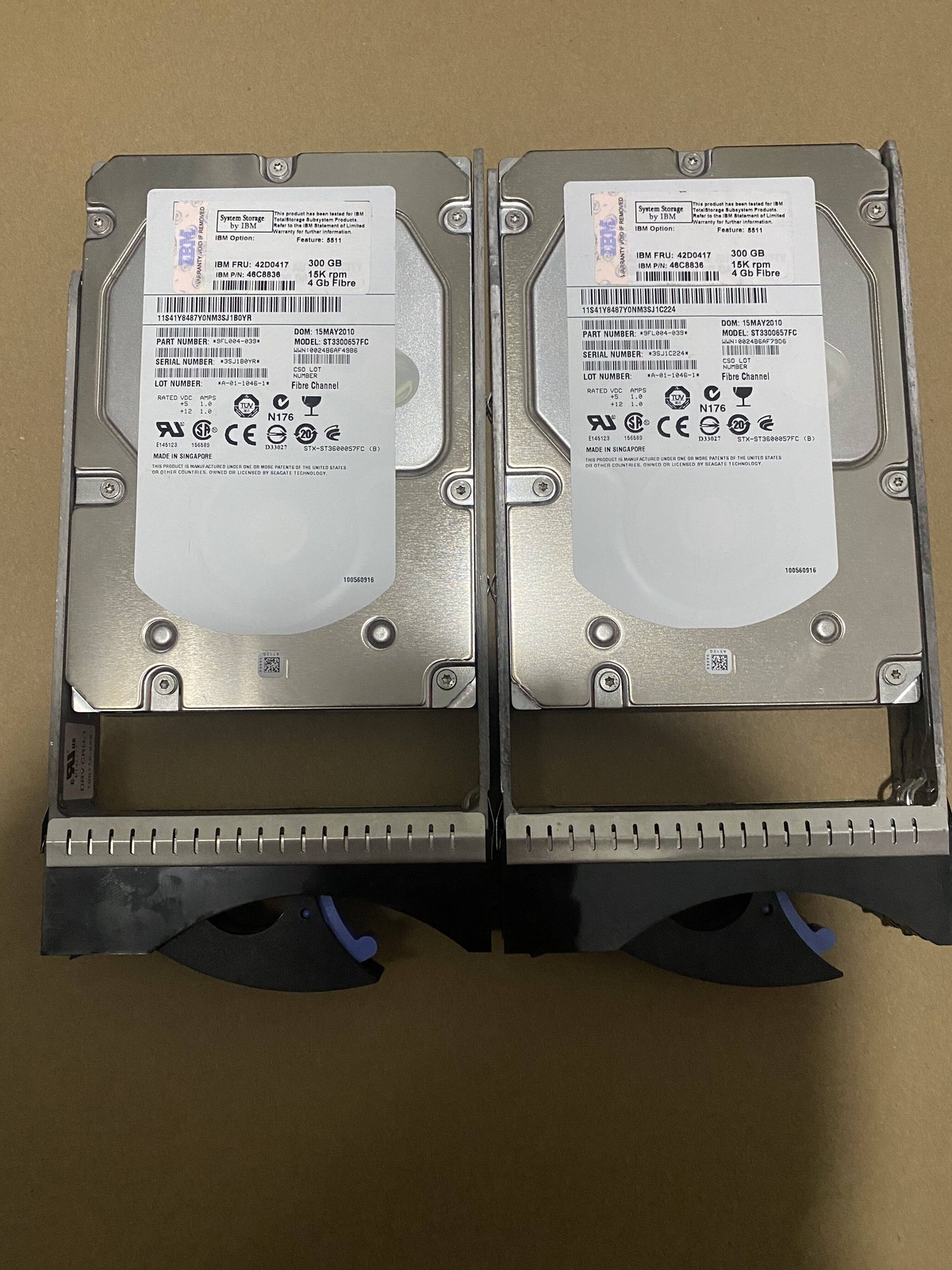 1PCS For IBM 5415 42D0410 42D0417 300G 15K 4G FC Hard Disk DS4700/4800