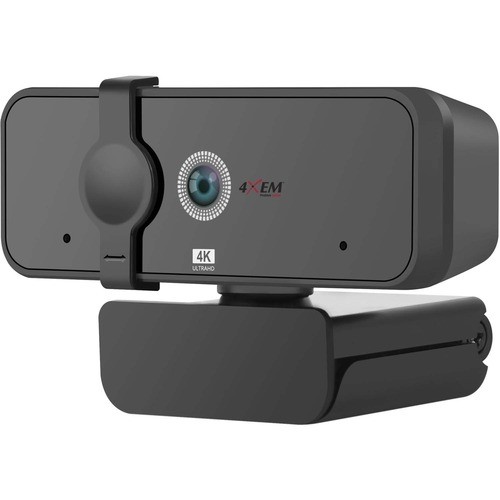 4XEM Webcam - 3 Megapixel - 30 fps - Black - USB 2.0 Type A (4xwebcam1080p)