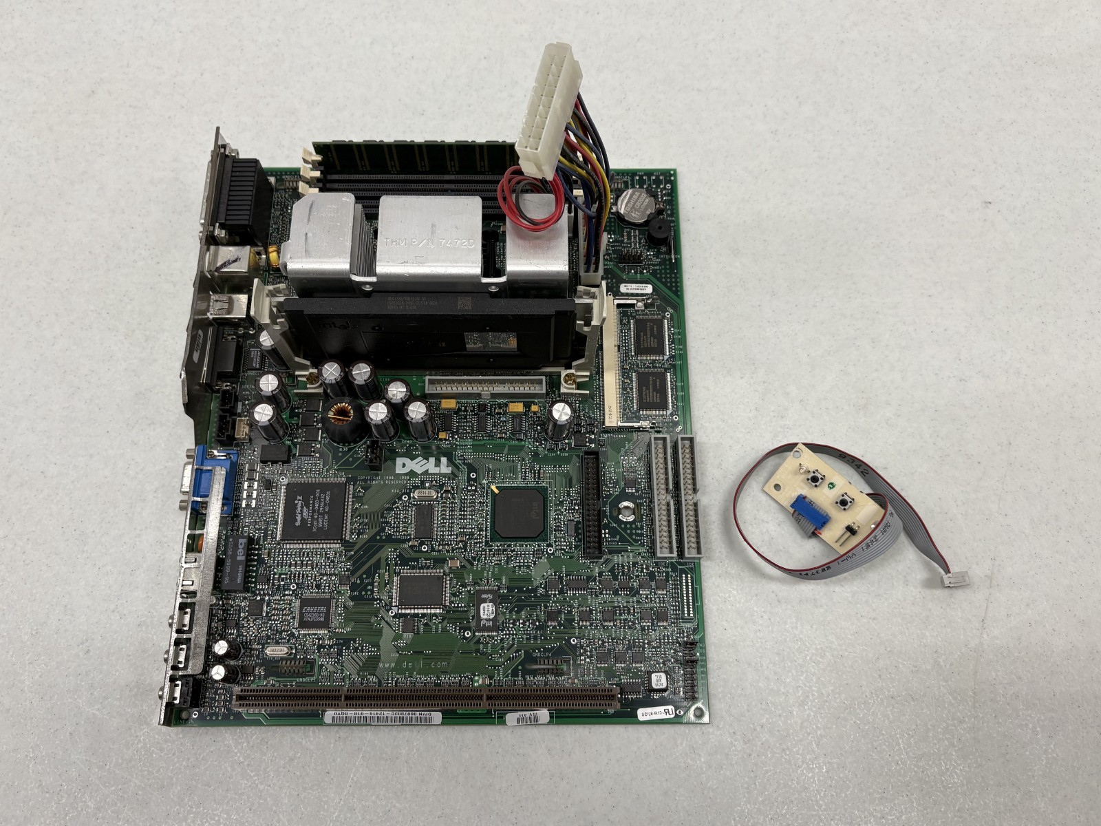 Dell OptiPlex GX1 Motherboard Pentium II 450MHz 128MB RAM Power Board - TESTED D