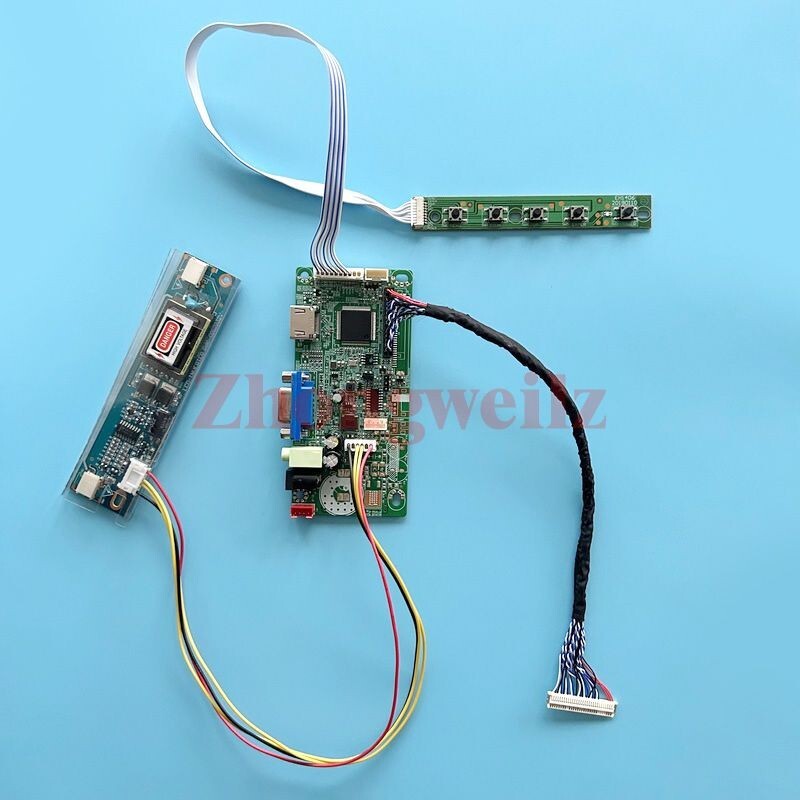 For LTM220MT05 30Pin LVDS VGA HDMI 2-CCFL 1680x1050 LCD Controller Board DIY Kit