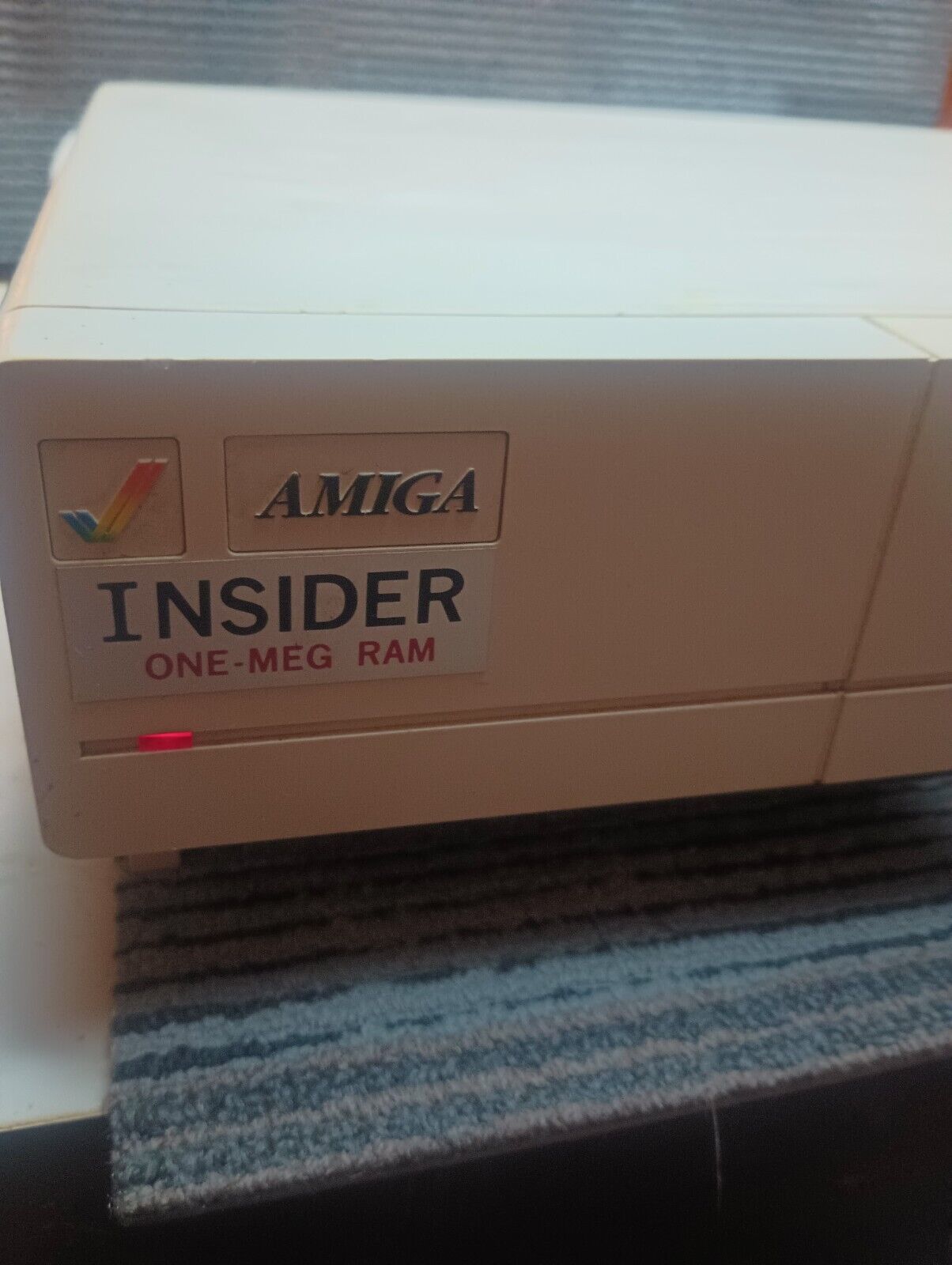 Amiga 1000 Computer POWERS On Rare Insider Edition As Is Parts No Power Cord
