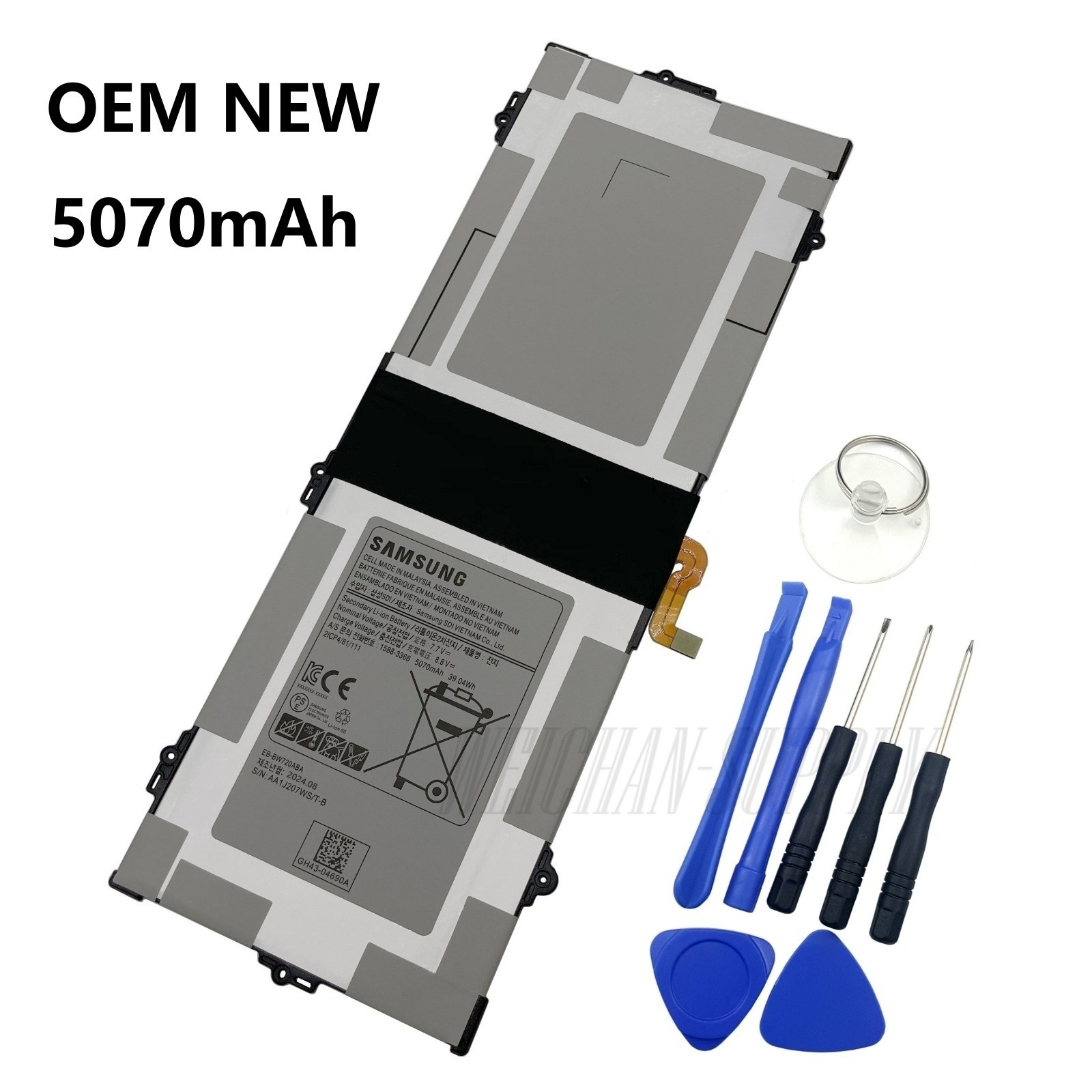 OEM New Battery EB-BW720ABA For Samsung Chromebook Plus V2 XE521QAB XE520QAB