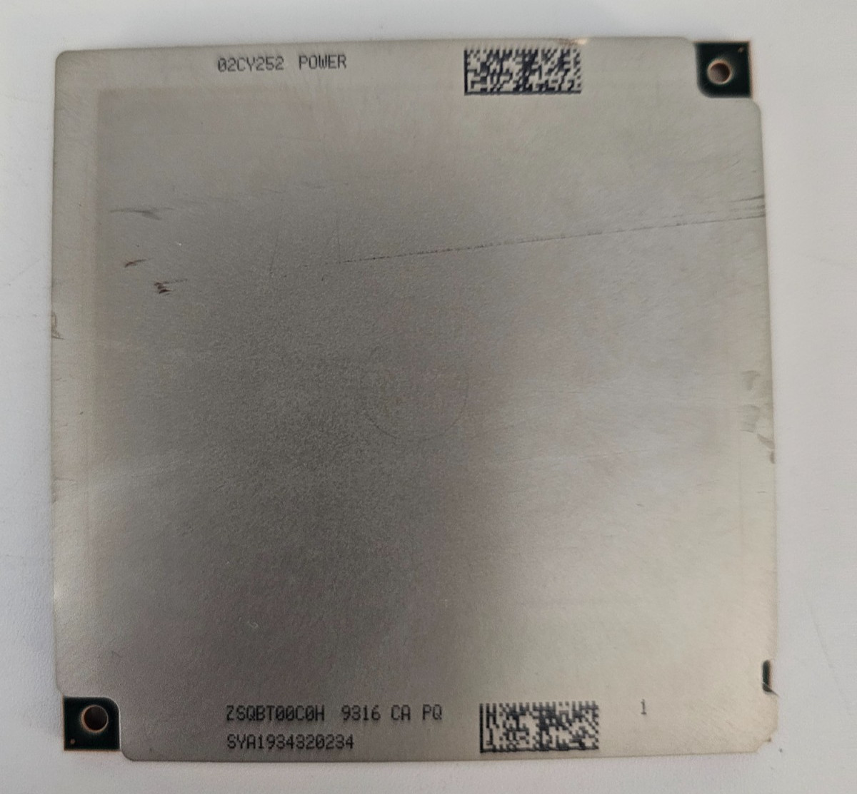 IBM 02CY252 POWER CPU Processor Power Series 9316 CA PQ
