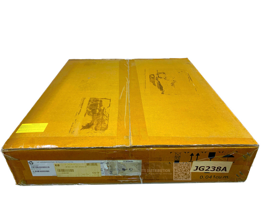 JG238A I HP 5500-24G-PoE+ SI Switch with 2 Interfaces 035A0QY BRAND NEW