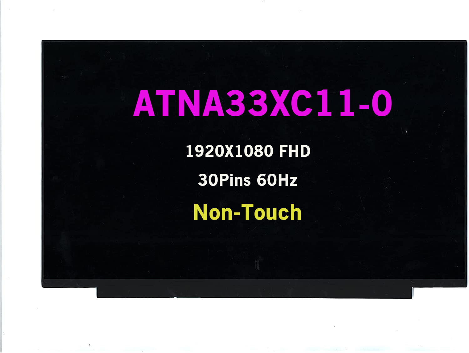 13.3 inch OLED LCD Display ATNA33XC11-0 PANEL 60HZ ATNA33XC11 30Pins Non-Touch.