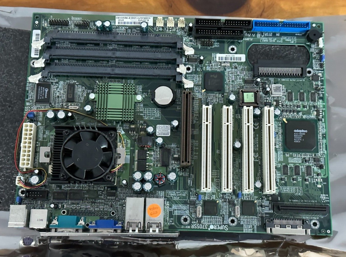 SuperMicro 370SSR Motherboard, REV 1.2 12/01