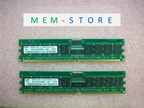SUN 2GB (2x1GB) Memory Kit for Sun V60X V65X  X5124A
