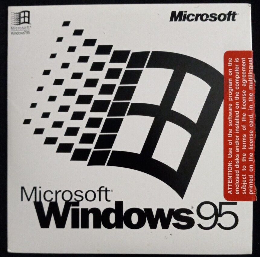 (Read) Microsoft Windows 95 Disc For Distribution W/ New PC Disc Only *Untested*