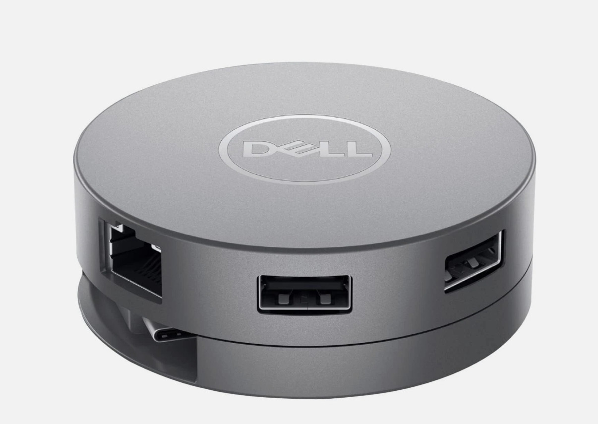 Lot of 5 Dell DA310 USB-C 7-in-1 Adapter Hub HDMI DP VGA RJ45 90W 4K