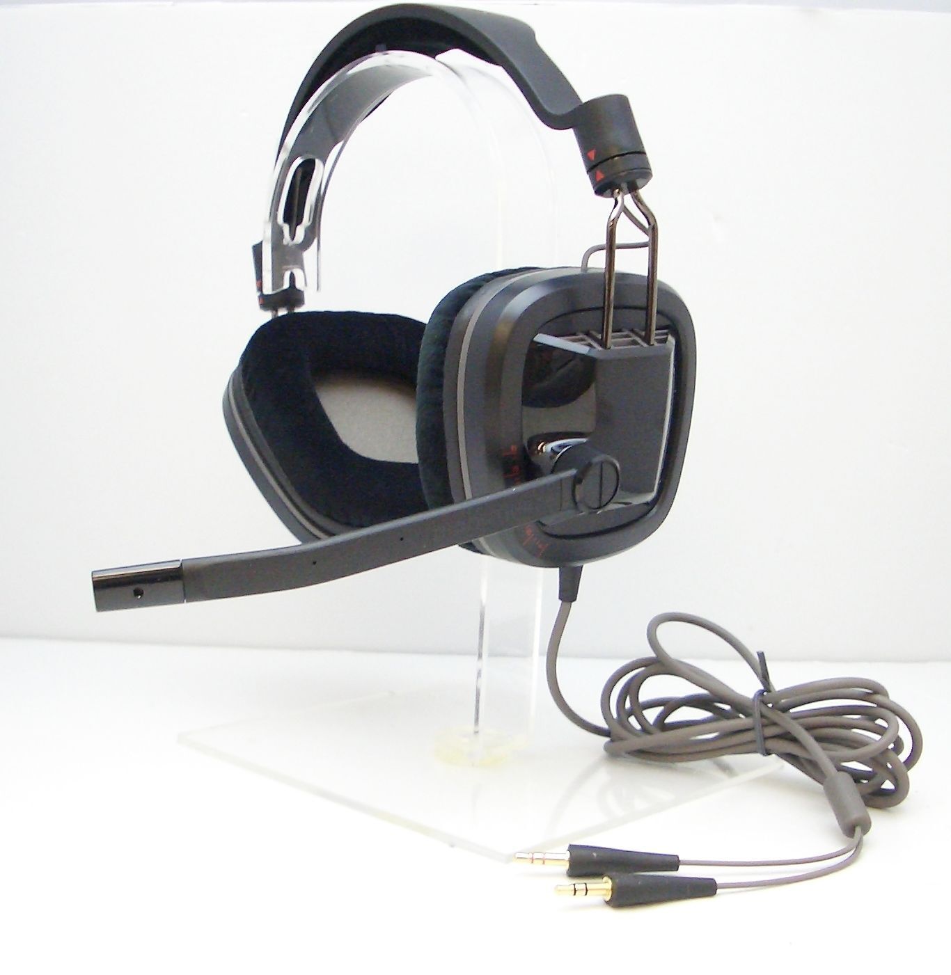 Plantronics Gamecom 380 Stereo Black Headband Noise-Canceling PC Gaming Headset