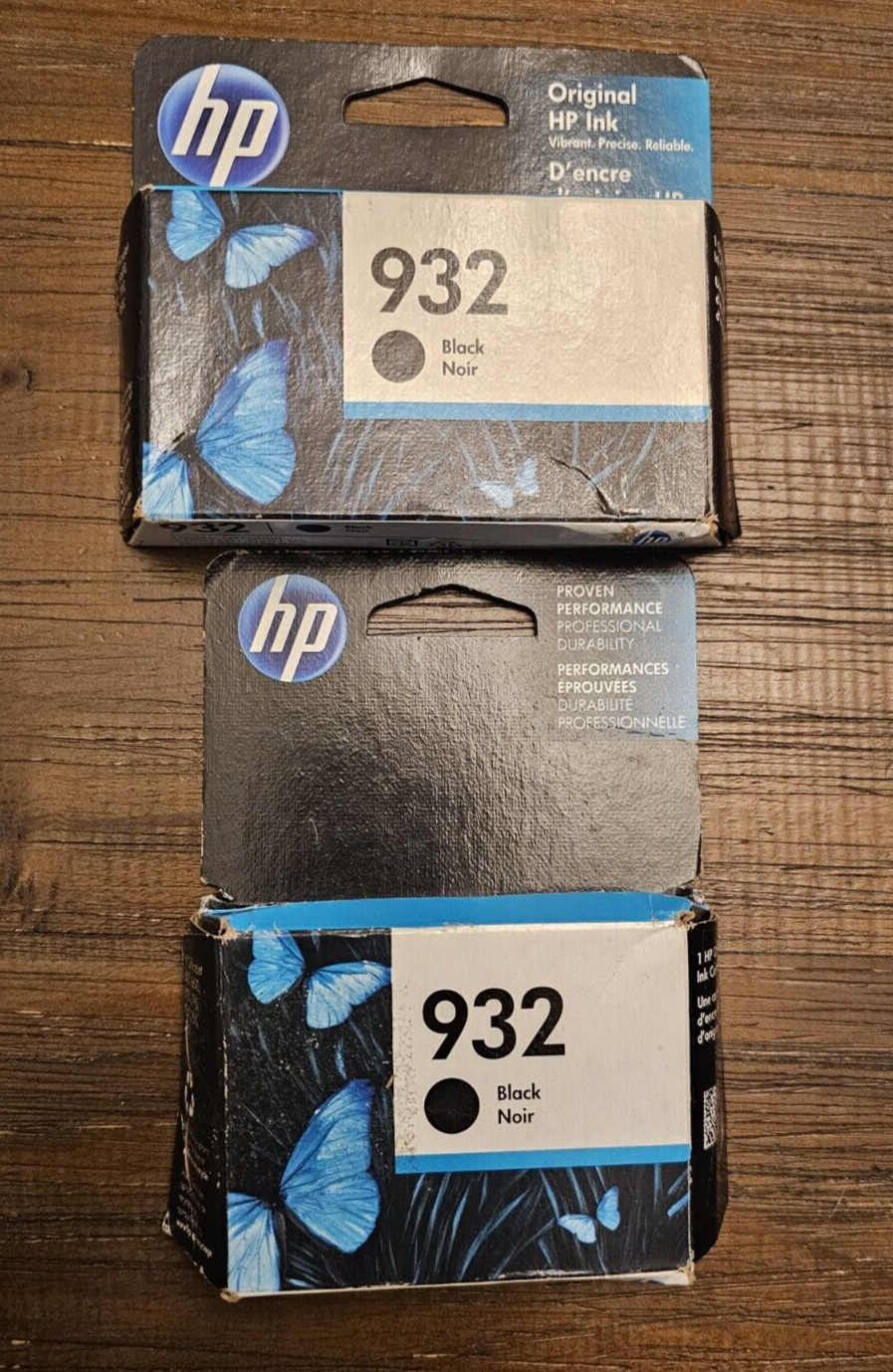 Lot of 2 HP 932 Black Ink Cartridge CN057AN New in box EXP 03/21  
