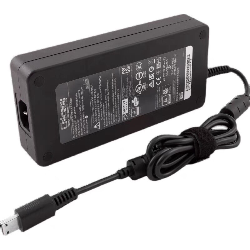 Genuine 280W MSI GE66 Dragonshield 10SFS-461FR 10SFS-072 USB Tip Charger Adapter