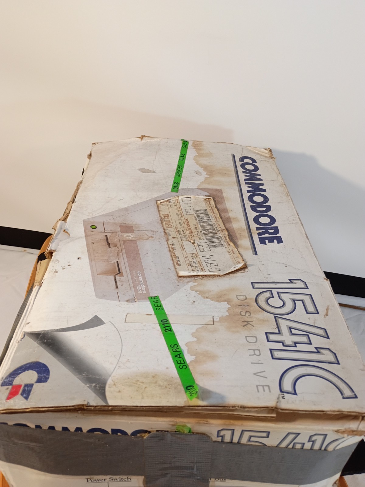 🔥Vintage Commodore 1541C Beige Home Computer Single Floppy Disk Drive CIB