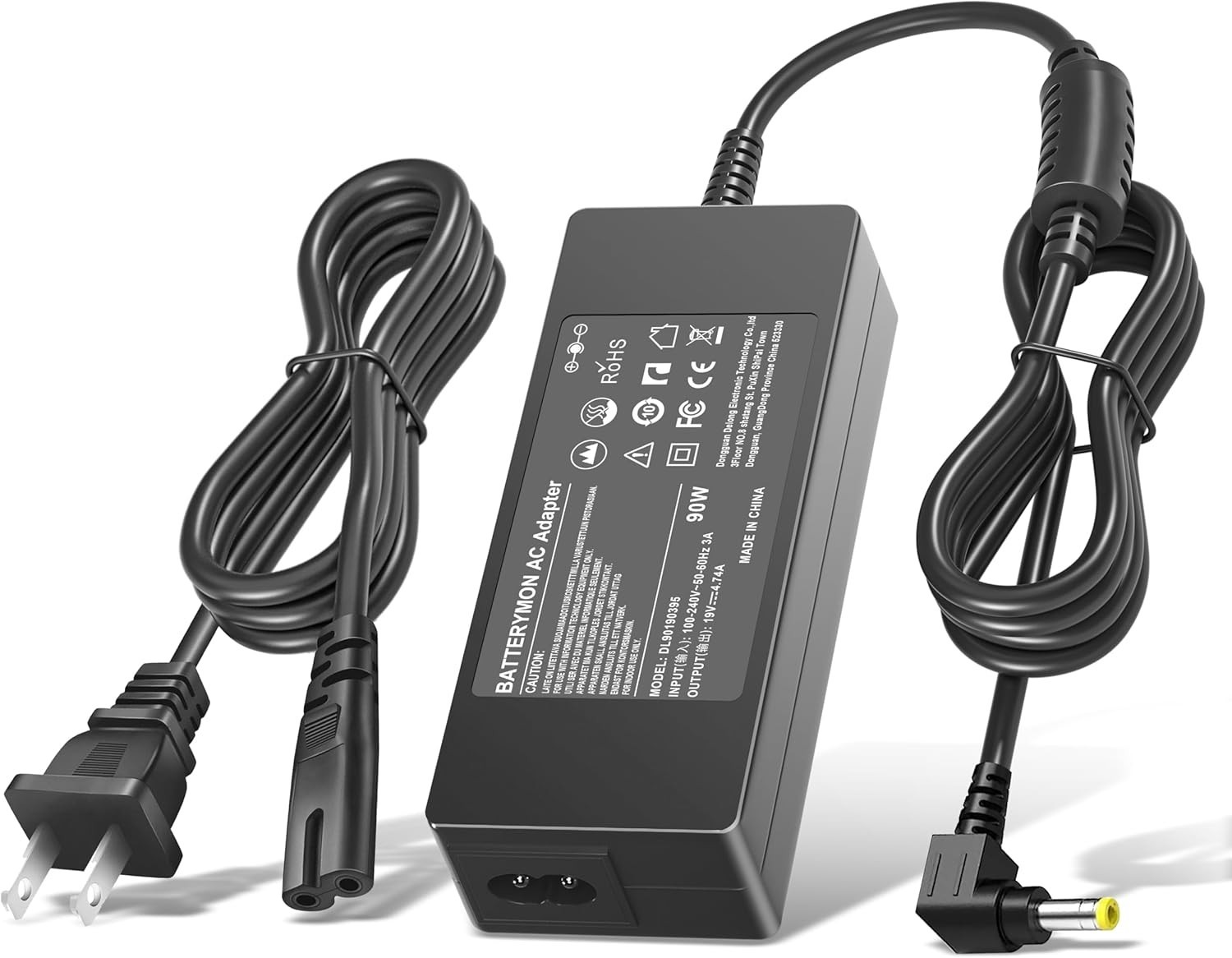 19V  AC Adapter for Asus VG278Q VG279Q Gaming Monitor & VX248H VX279H