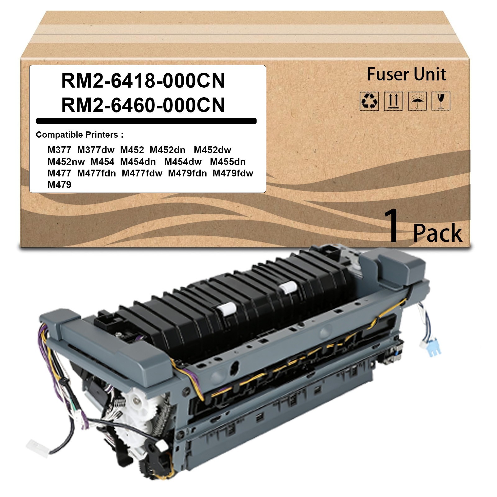 1PK RM2-6418-000CN RM2-6460-000CN Fuser Kit Compatible For M452 M477 M377 (110V)
