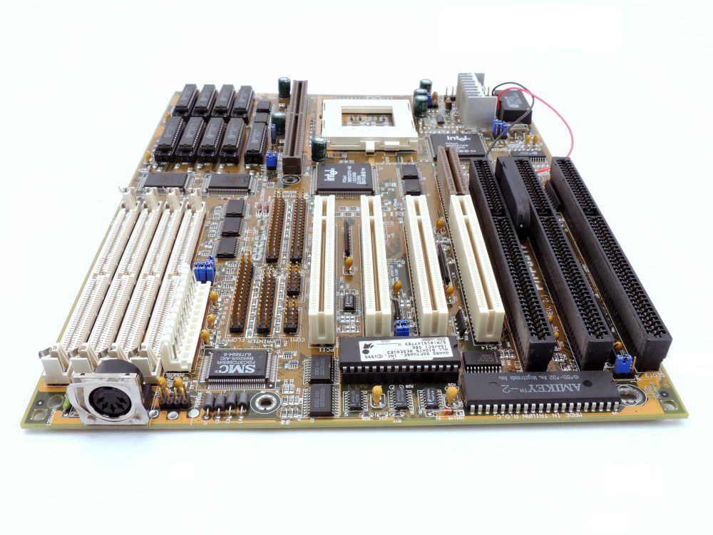 ASUS P/I-P55TP4XE REV 2.1 Baby-AT Retro Motherboard PGA320 Motherboard 256KB Cache