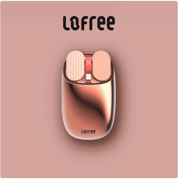 LOFREE Wireless 2.4G/Bluetooth Dual Mode Connection MAUS potato chips Mouse