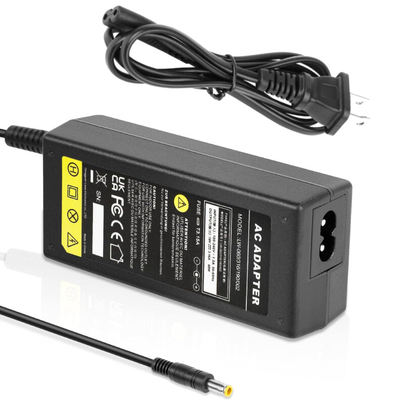 19V 3.16A 60W Laptop Charger for Samsung RV510 RV511 RV515 RV520 R530 R720 R730 