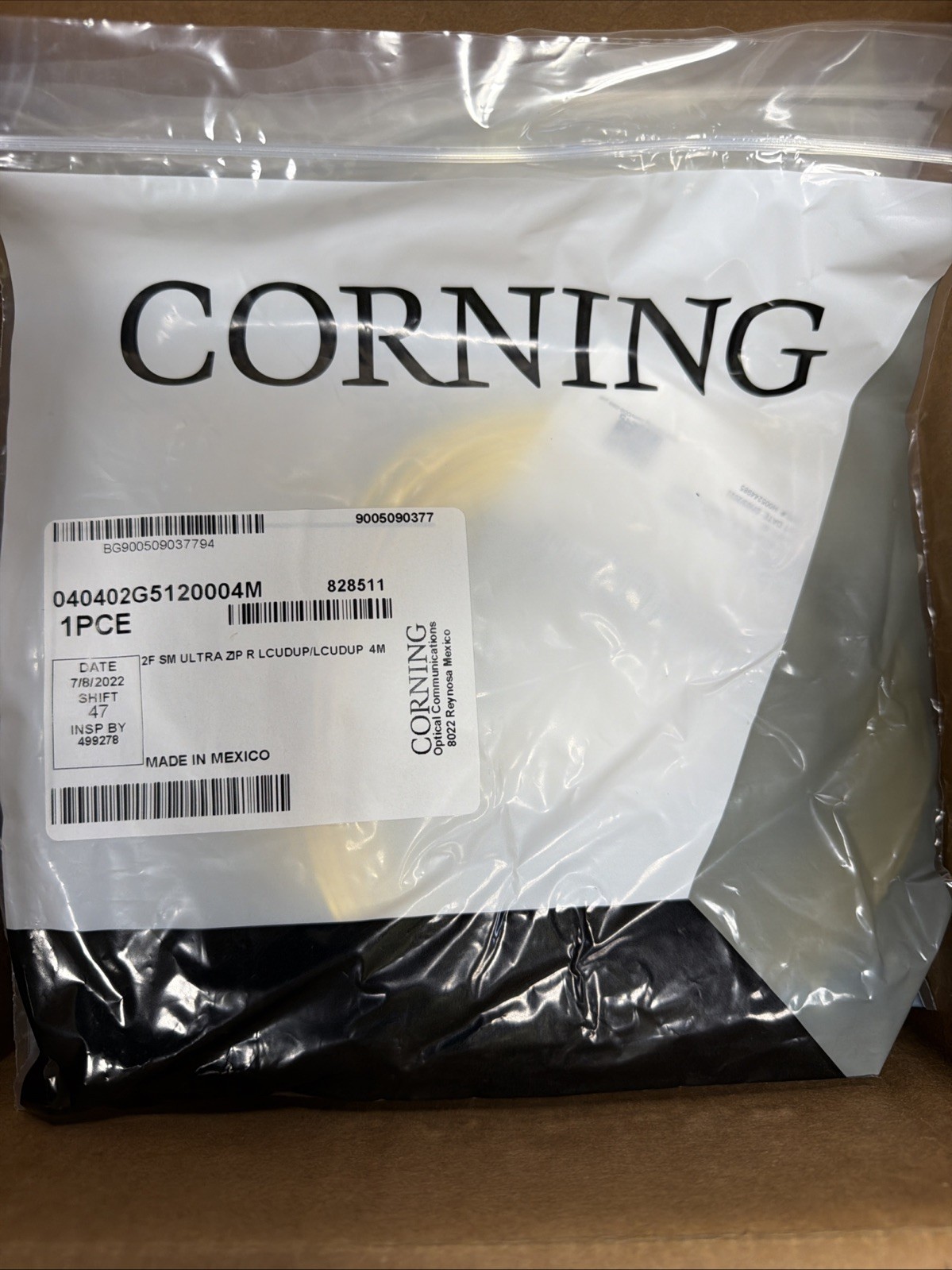 NEW-Corning 2F SM LC/LC (4-Meter)