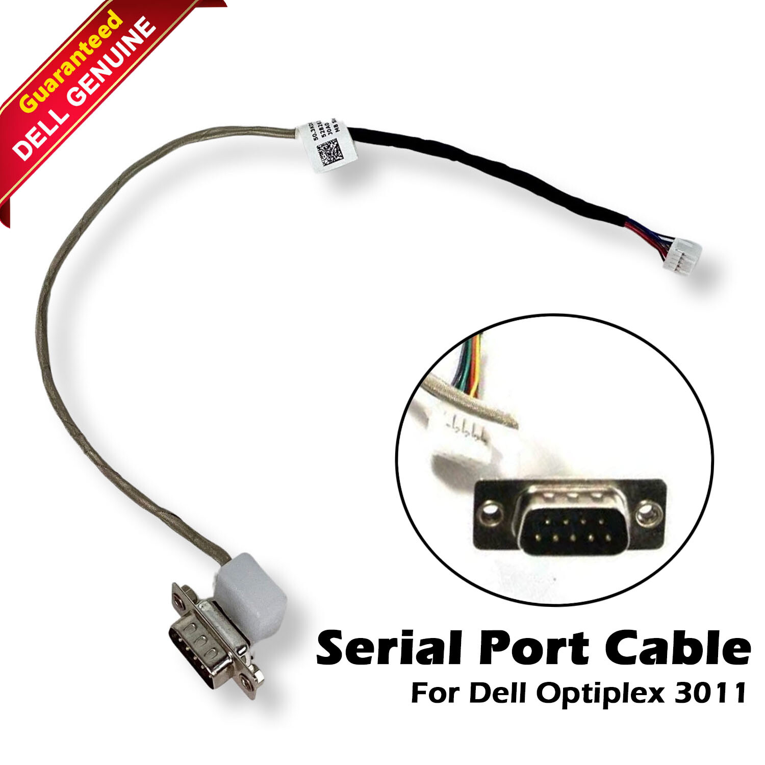 Genuine Dell Optiplex 3011 Serial Port Cable 50.3KD07.001 03KD07