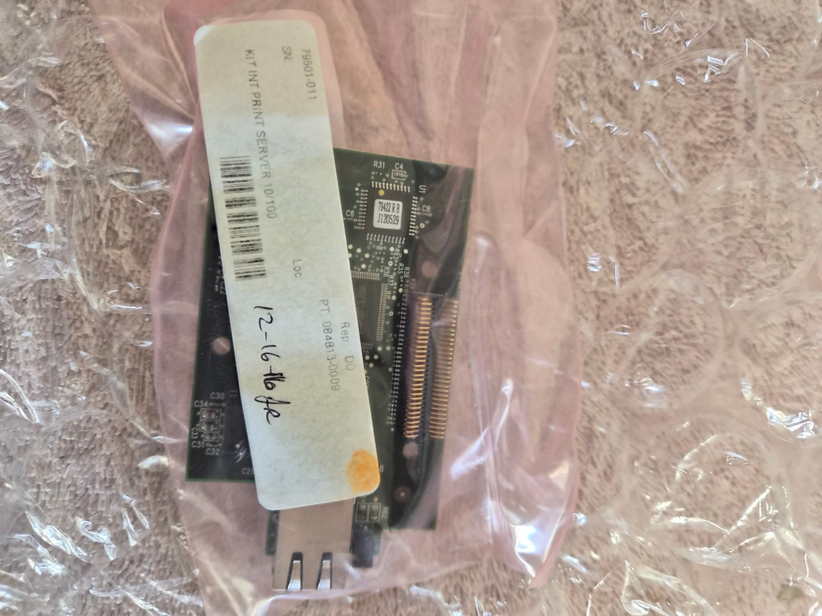 Zebra 79501-011 Internal Network Card for Zebra ZM400 ZM600 Xi4 Thermal Printer