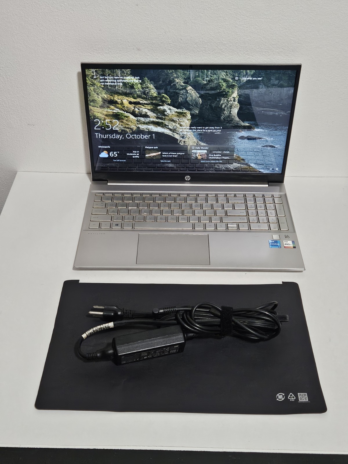HP Pavilion 15-eg0165st 15.6” Laptop i5-1135G7 8GB RAM 120GB SSD HP Pavilion