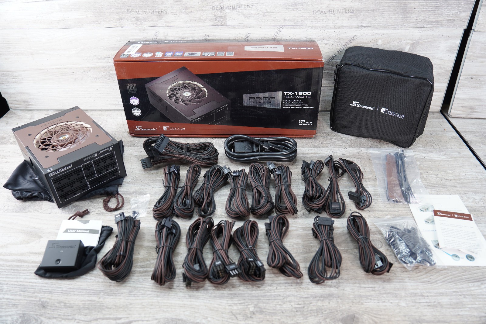 Seasonic PRIME TX-1600 Titanium 1600W Noctua Edition  Quiet ATX 3.1