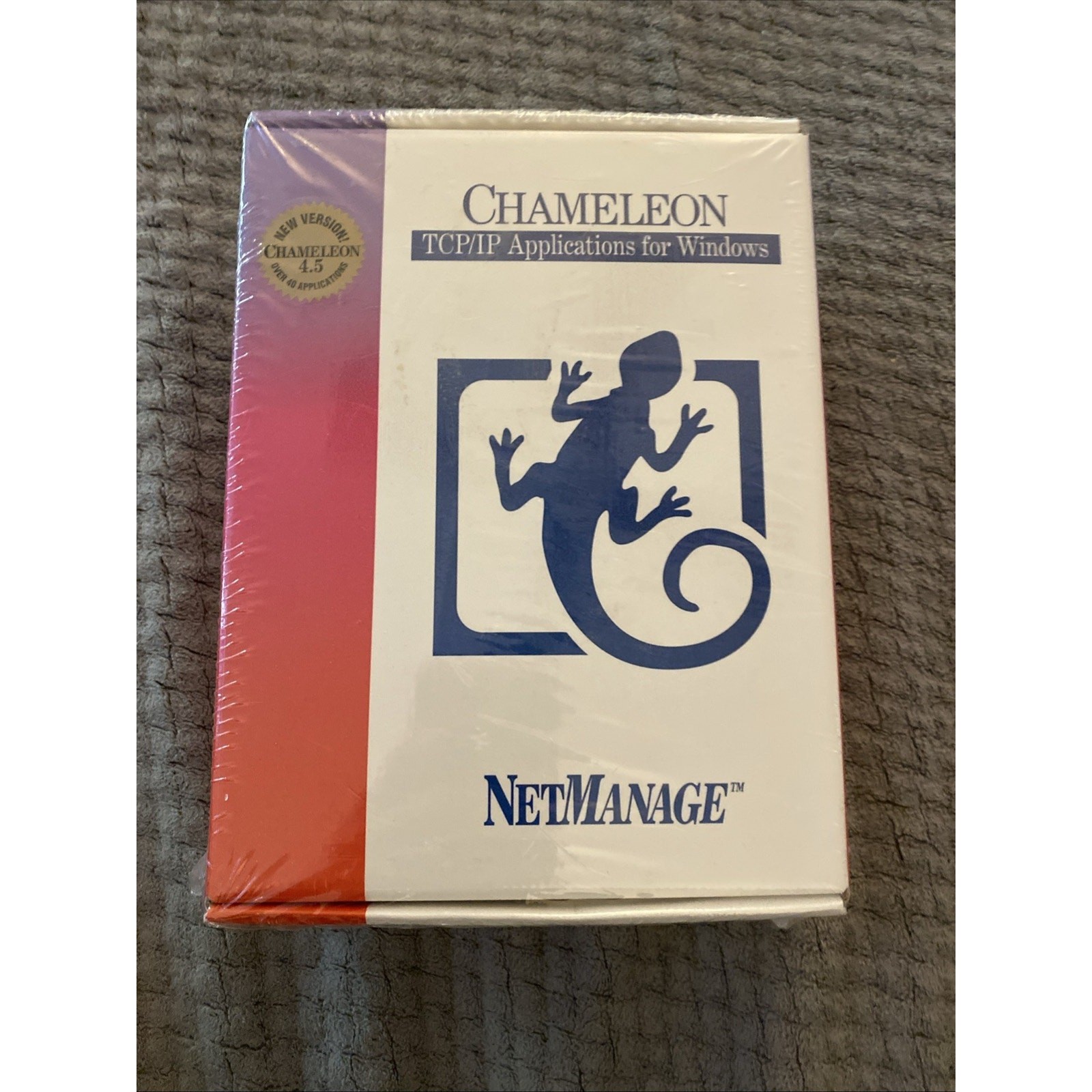 New Sealed Vintage Chameleon TCP/IP For Windows NetManage V4.5 NOS