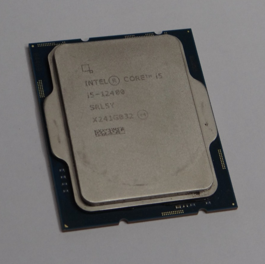 INTEL CORE I5-12400 SRL5Y 2.50GHz (4.40GHz W/ TURBO) LGA1700 PROCESSOR