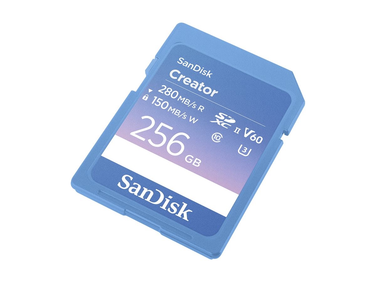 SanDisk Creator Secure Digital (SD) 256 SDSDXEP-256G-GNCIS Flash Memory Card