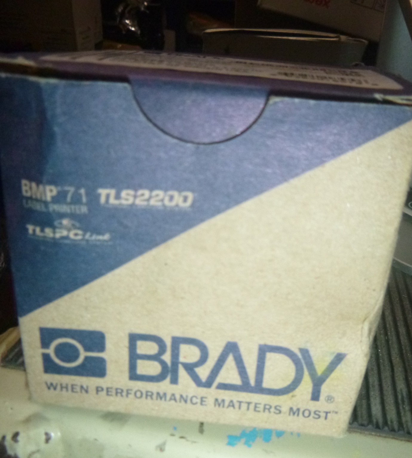 *NEW* Brady TLS2200/TLS PC LINK GREEN Ribbon R4310 Part/Article #18579