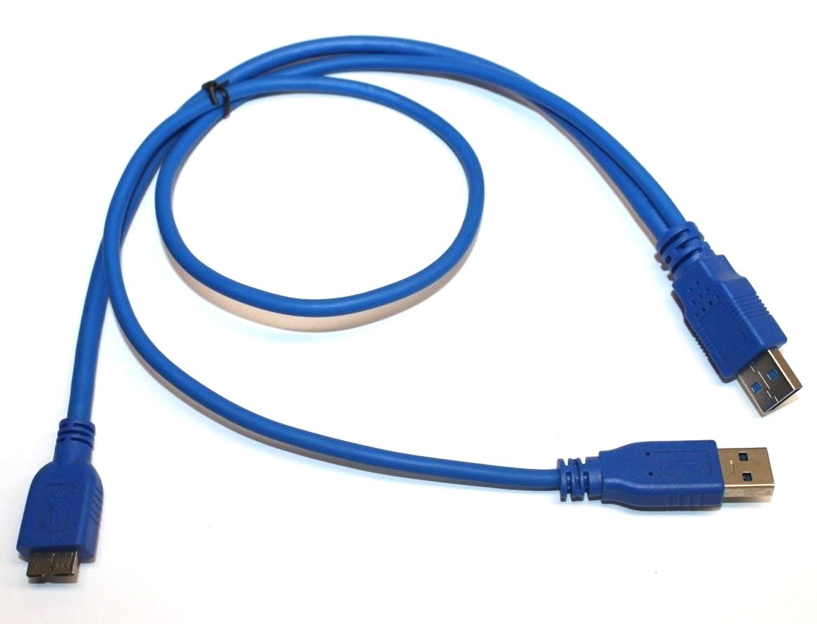 Dynex USB 3.0 HDD Cable Cord for Rocketfish External Hard Disk Drive Enclosure