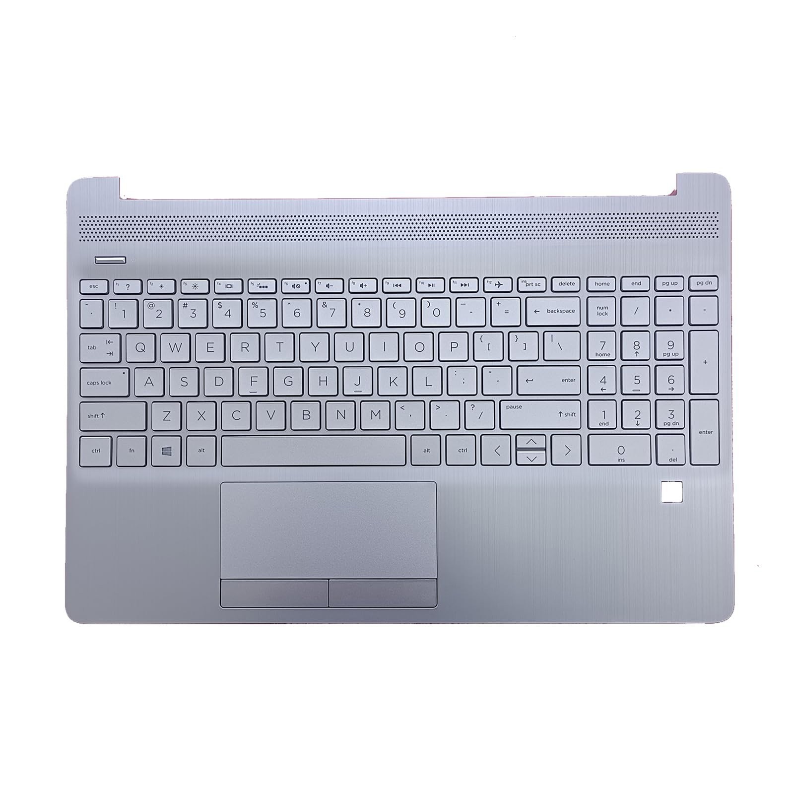 For HP 15-DW 15T-DW 15-GW 15S-DU Palmrest Backlit Keyboard Touchpad L52154-001