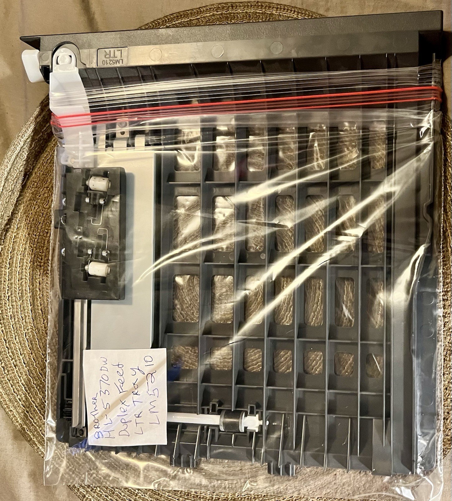 Genuine Brother Printer HL-5370DW Duplex Feed LTR Tray LM5210