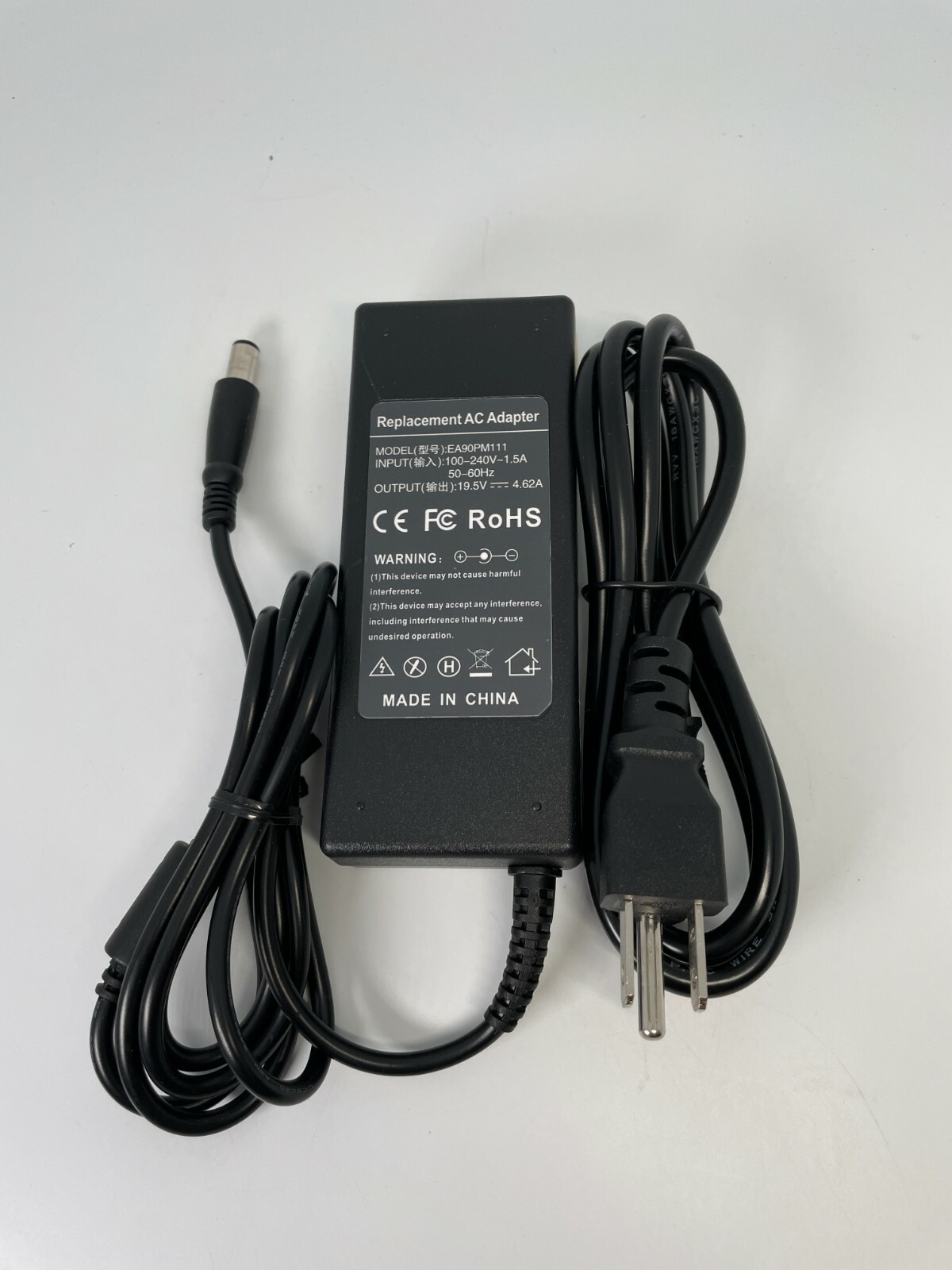 Denaq EA90PM111 DA90PE1-00 90W AC Adapter Charger Power Supply for Dell 90W
